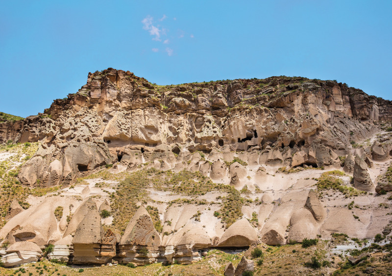 Exterior View of Ani Caves 1, Vedat Akçayöz