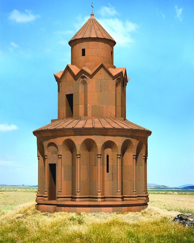 The Church of the Shepherd (10–11th centuries), reconstruction, Research on Armenian Architecture Foundation.