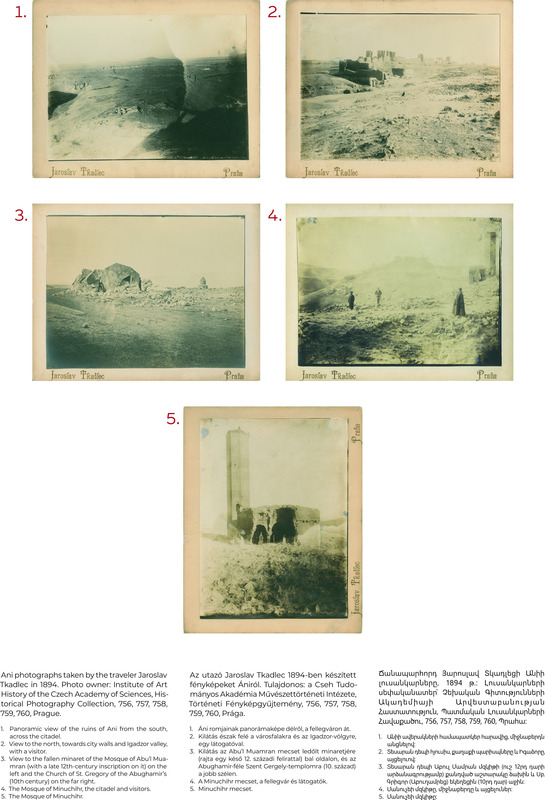 European Traveler Jaroslav Tkadlec Photographing Ani, 1894, Petőfi Museum of Literature, Budapest, March-April, 2026, exhibition poster.