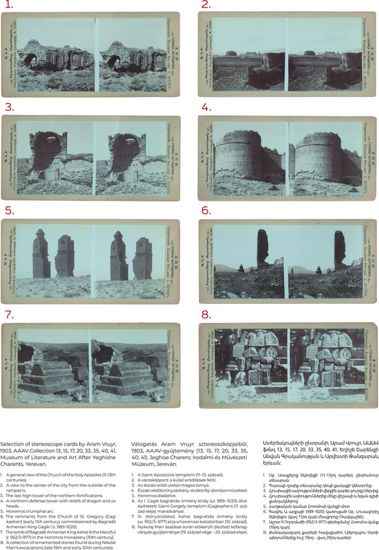 Aram Vruyr stereoscopic cards, 1903, Petőfi Museum of Literature, Budapest, March-April, 2026, exhibition poster.