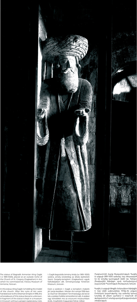 Statue of King Gagik I – exhibition poster